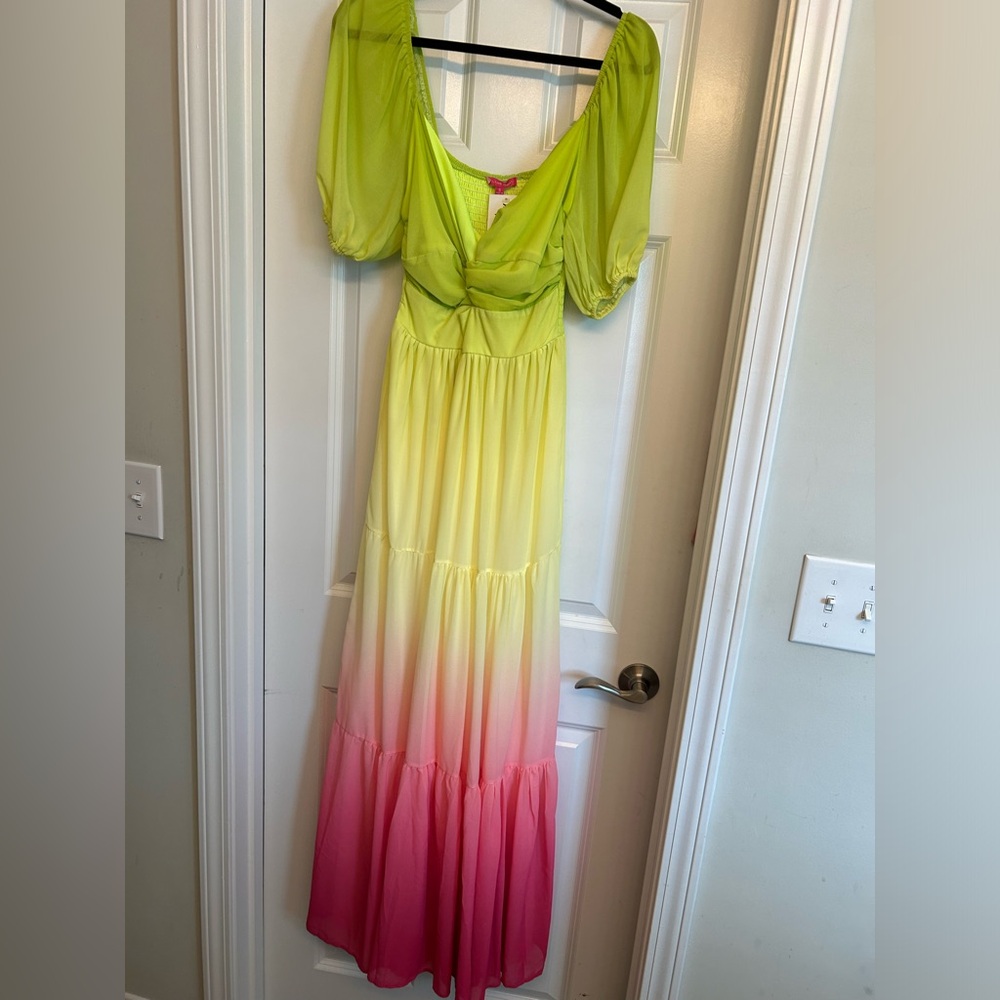 ✨NWT Beautiful Ombré maxi dress